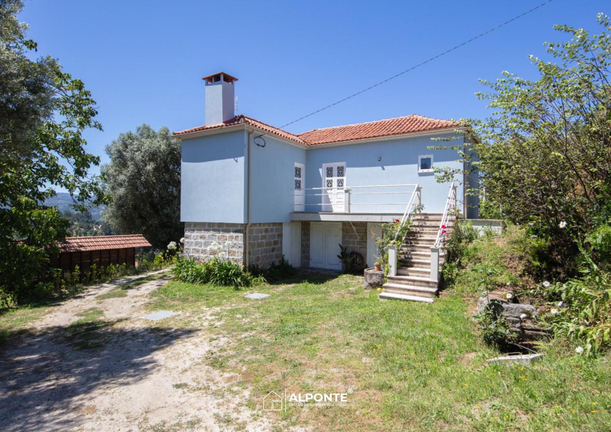 阿尔库什迪瓦尔德维什Quinta Da Costeira - Casa Azul Do Limoal By Alponte别墅 外观 照片